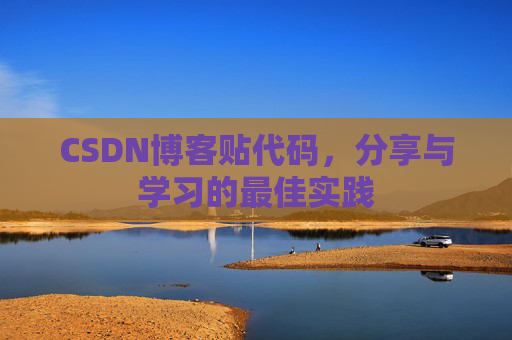 CSDN博客贴代码,分享与学习的最佳实践